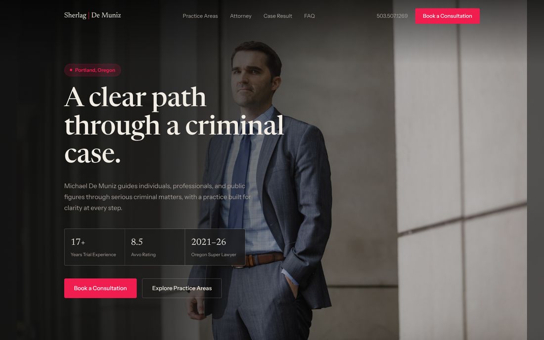 Preview of Concept 02, Guided: an opening screen with key credentials and clear next steps